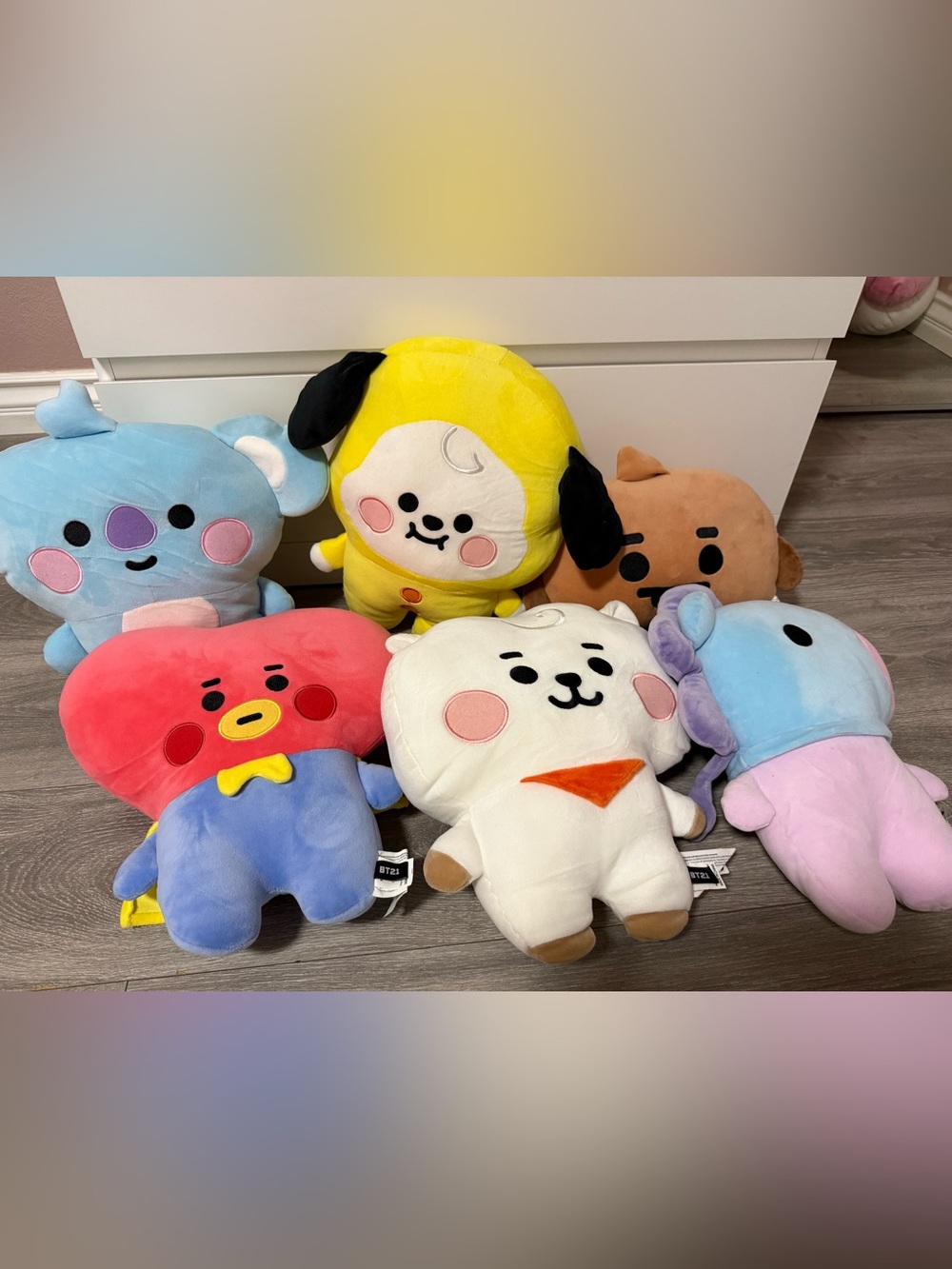 BT21 BTS HUG ME PLUSHIES
